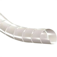 Organiz De Fio Overtime 16Mm 1,00Mt Branco
