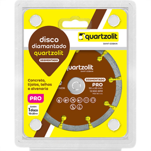 Disco Diam Quartzolit Segmentado