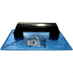 Desempenadeira Pvc Giraldi Azul Corrugada 22X34