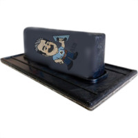 Desempenadeira Pvc Giraldi Preto Lisa 08X16