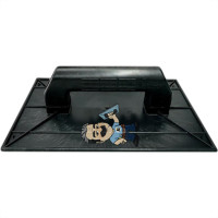 Desempenadeira Pvc Giraldi Preto Lisa 22X34