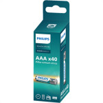 Pilha Philips Aaa4 Display Torre C/40