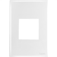 Espelho Placa Radial Mod.Ouro Branco 4X2 2Mod.1709005