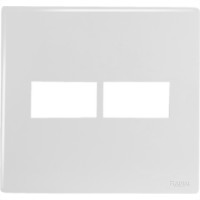 Espelho Placa Radial Mod.Ouro Branco 4X4 2Mod 1709011
