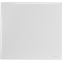 Espelho Placa Radial Mod.Ouro Branco 4X4 Cego 1709012