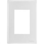 Espelho Placa Radial Mod.Ouro Branco 4X2 3Mod 1709001