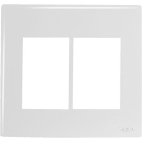 Espelho Placa Radial Mod.Ouro Branco 4X4 6Mod 1709002