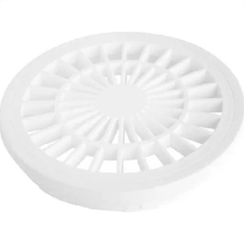 Grelha Plast Comp.Red Branco 15X15 Plastilit