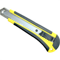 Estilete C/Lamina Emborrachado 18Mm Waves Estilete C/Lamina Emborrachado 18Mm Waves