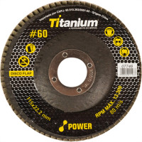 Disco Flap Titanium 4.1/2 X 60