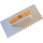 Desempenadeira Aco Dentada Compel 12X26 - Kit C/12 Unidades