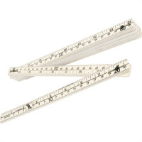 Metro Eco Plastico Simples Branco - Kit C/10 Unidades