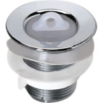 Valvula Plast Pia Luconi Cromada - Kit C/25 Unidades