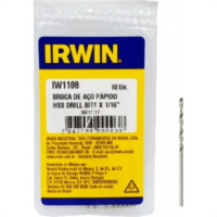 Broca Aco Rapido Irwin (1/16) - Kit C/10 Unidades