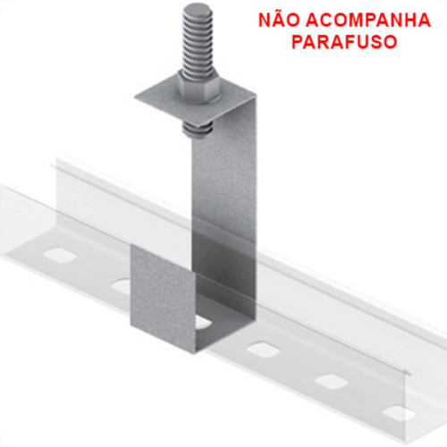 Acessorio P/Perfil Gancho Curto