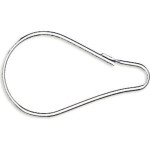 Gancho Tipo Pera Zincado Para Box 25Mm 100pcs Sao Raphael 