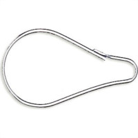 Gancho Tipo Pera Zincado Para Box 25Mm 100pcs Sao Raphael 