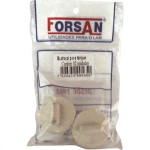 Tampa Pia/Lavatorio Forsan Borracha 1'' 2Pecas 0061C