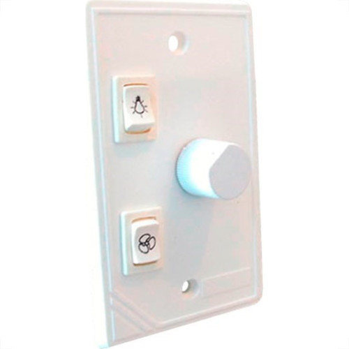 Controle Ventilador Asantos Rotativo Branco 2064
