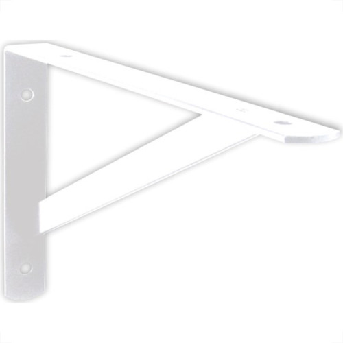 Suporte Prateleira Hayner Reforcada Branca 40Cm Peca 201634 - Kit C/12 
