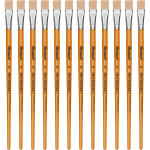 Pincel Para Artesanato Roma Ponta Chata 16 615 16 - Kit C/12 