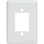 Placa Perlex Branca 4X2 (3 Saida Ou 1 Saida+Tomada) 23Pl3