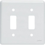 Placa Perlex Branca 4X4 (1 Saida+1 Saida) 23Pl11