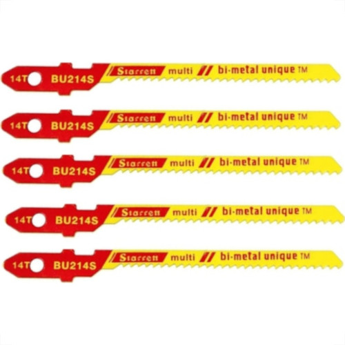 Serra Tico Starrett Multi 5Pecas Bu214S