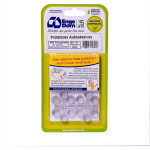 Protetor Adesivo Engedom Trasparente Redondo 12X4Mm 24Pecas 1301