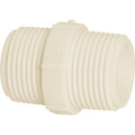Niple Branco Amanco Rosca/Rosca 1'' X 1'' 10200/11756 - Kit C/24 