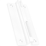 Suporte Prateleira Fico ''Base Para 1 Prateleira Branco  - Kit C/12 