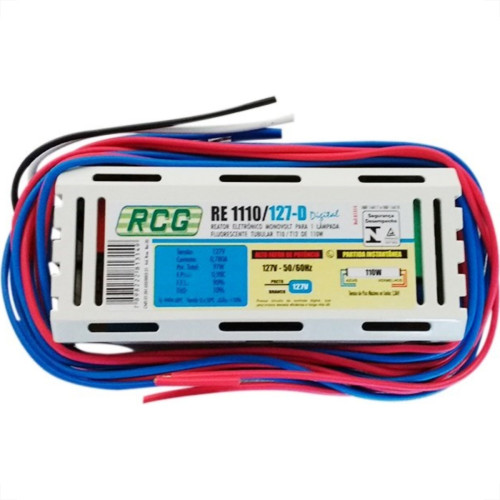 Reator Eletronico Ho Rcg 1X110Wx 127V Alto Fator 89191