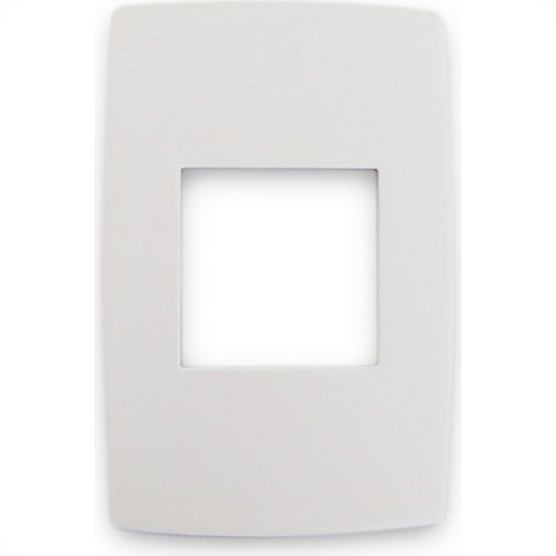 Placa Pial Plus 4X2 (2 Modulos Horizontal) 618502