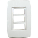Placa Tramontina Trii 4X2 (3 Modulos) 