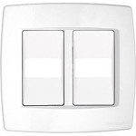 Placa Tramontina Trii 4X4 (2 Modulos) 