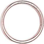 Argola Com Solda 4,9X32 Seleiro Sao Raphael % 