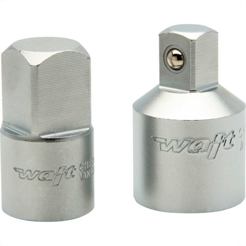 Adaptador Soquete Estriado Waft Cromo Vanadium 1/2 Femea X 3/4 Macho 6161