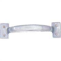 Puxador Alca Chapa Zincado Sao Raphael 4  - Kit C/12 