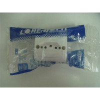 Tomada Externa Lorenzetti 2 Polos +Terra 10A Retangular Branca 