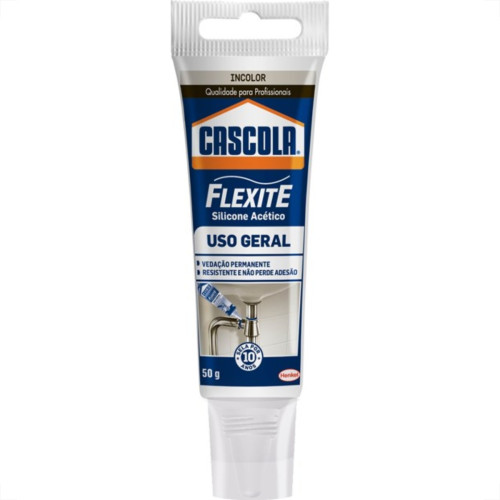 Cola Silicone Henkel Flexivel 50G Acetico Display  - Kit C/12 