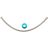 Engate Flexivel Metal Cromado Brasfort Malha Inox 60Cm 7007