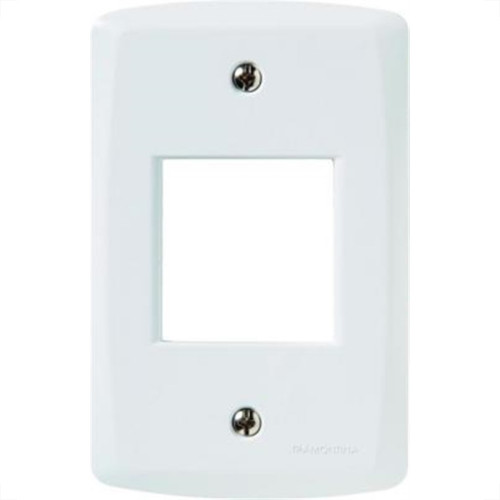 Placa Tramontina Lux 4X2 (2 Modulos Juntos) 