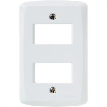Placa Tramontina Lux 4X2 (2 Modulos Distanciadas) 