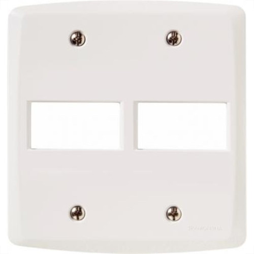 Placa Tramontina Lux 4X4 (2 Modulos) 