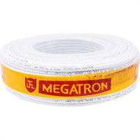 Fio Coaxial Megatron 59 Branco 67% 300M 1441
