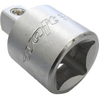 Adaptador Soquete Estriado Waft Cromo Vanadium 3/8 Femea X 1/4 Macho 6321
