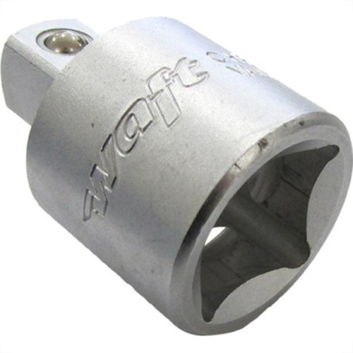 Adaptador Soquete Estriado Waft Cromo Vanadium 1/2 Femea X 3/8 Macho 6323