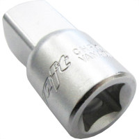 Adaptador Soquete Estriado Waft Cromo Vanadium 3/8 Femea X 1/2 Macho 6322