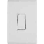 Conjunto Tramontina Liz 4X2 Branco Com Placa (1 Simples) 