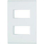 Placa Tramontina Liz 4X2 (2 Modulos Distanciada) 